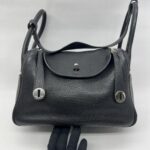Hermes Lindy 30 Noir Celemence PHW