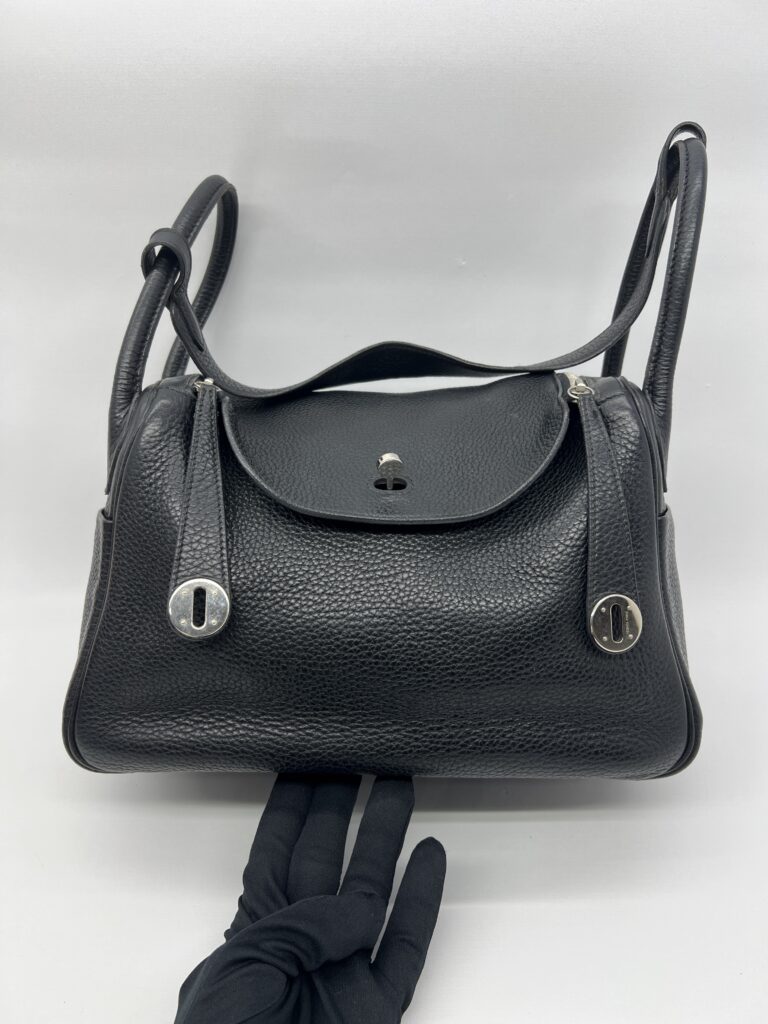 Hermes Lindy 30 Noir Celemence PHW