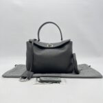 Balenciaga Rodeo Mini Smooth Calfskin Grey SHW
