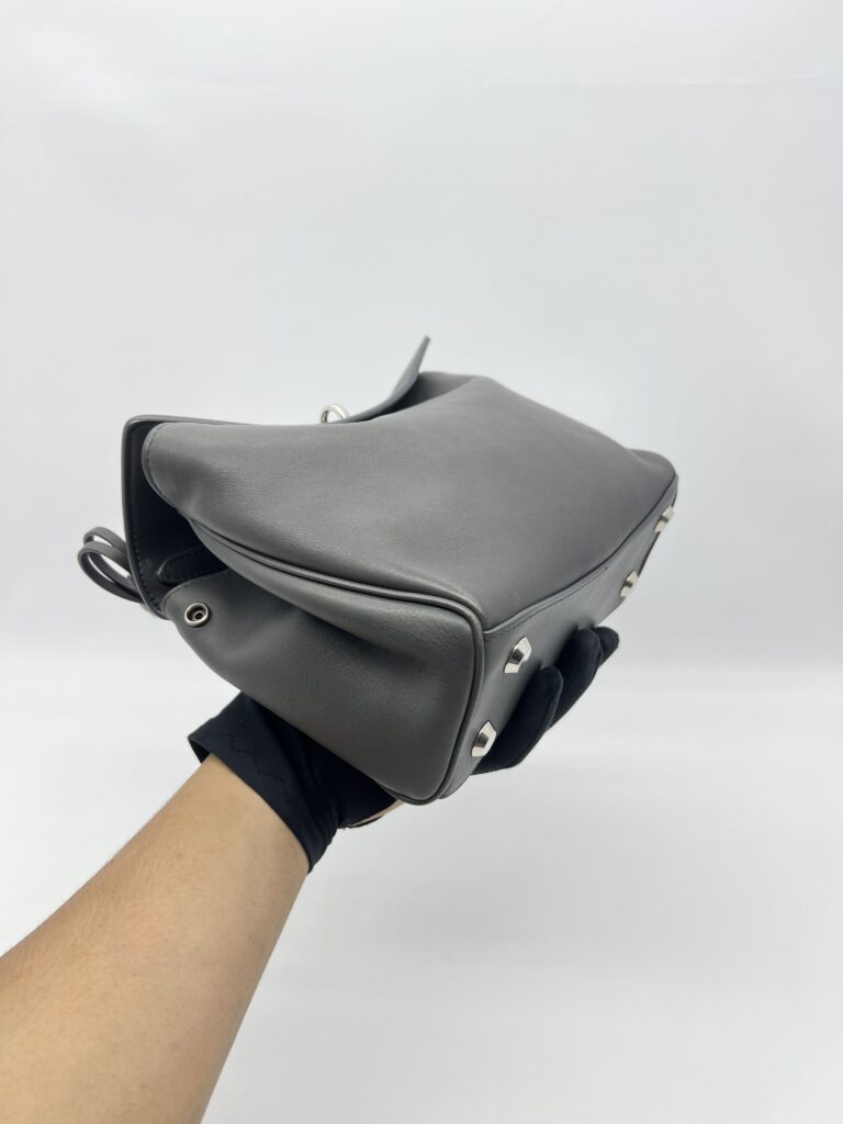 Balenciaga Rodeo Mini Smooth Calfskin Grey SHW