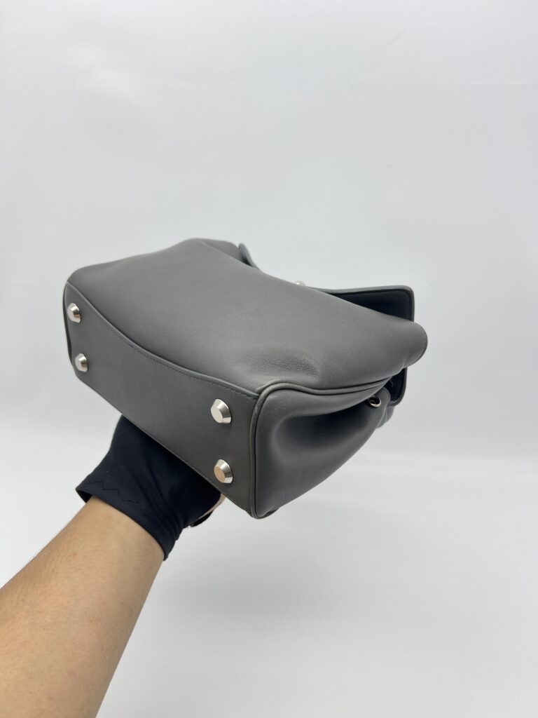 Balenciaga Rodeo Mini Smooth Calfskin Grey SHW