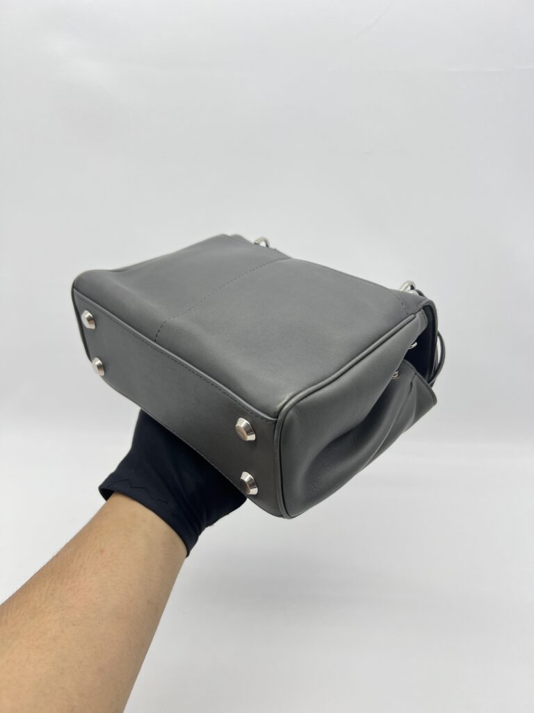 Balenciaga Rodeo Mini Smooth Calfskin Grey SHW