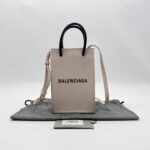 Balenciaga Shopping Phone Holder Light Pink & Black