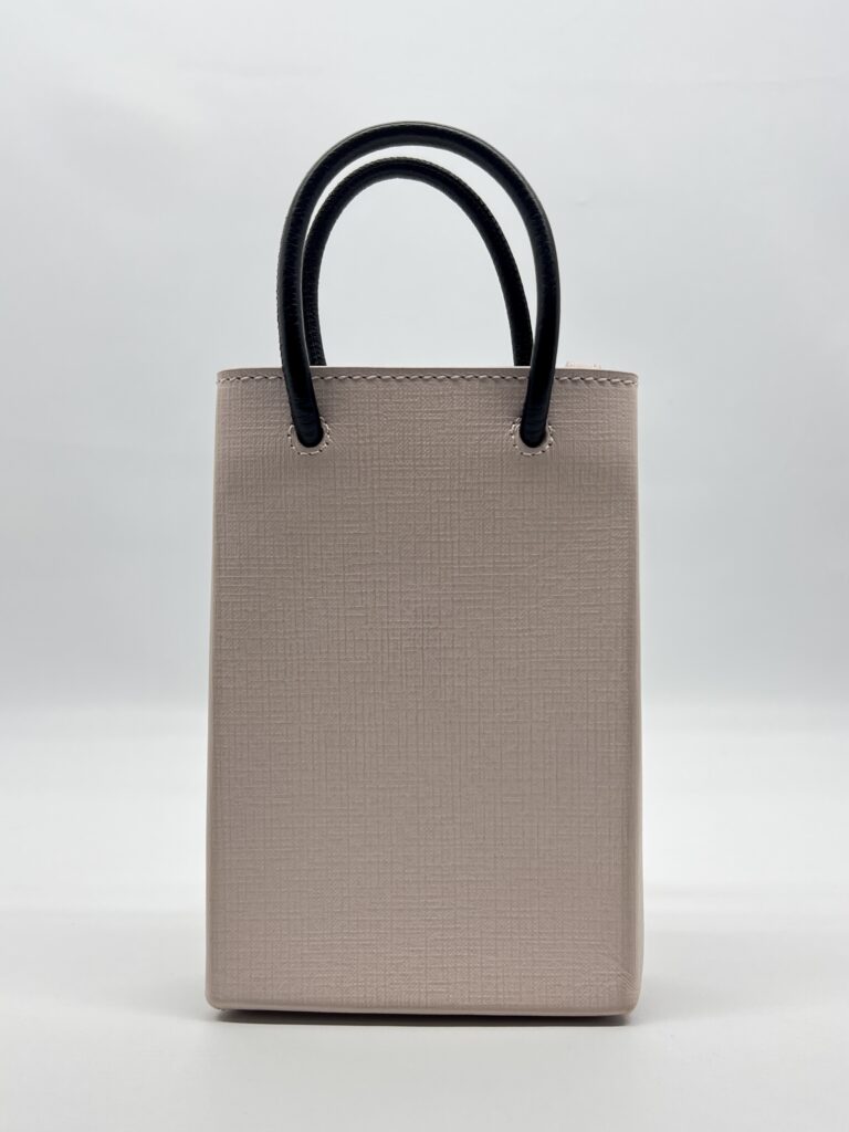 Balenciaga Shopping Phone Holder Light Pink & Black