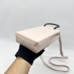 Balenciaga Shopping Phone Holder Light Pink & Black
