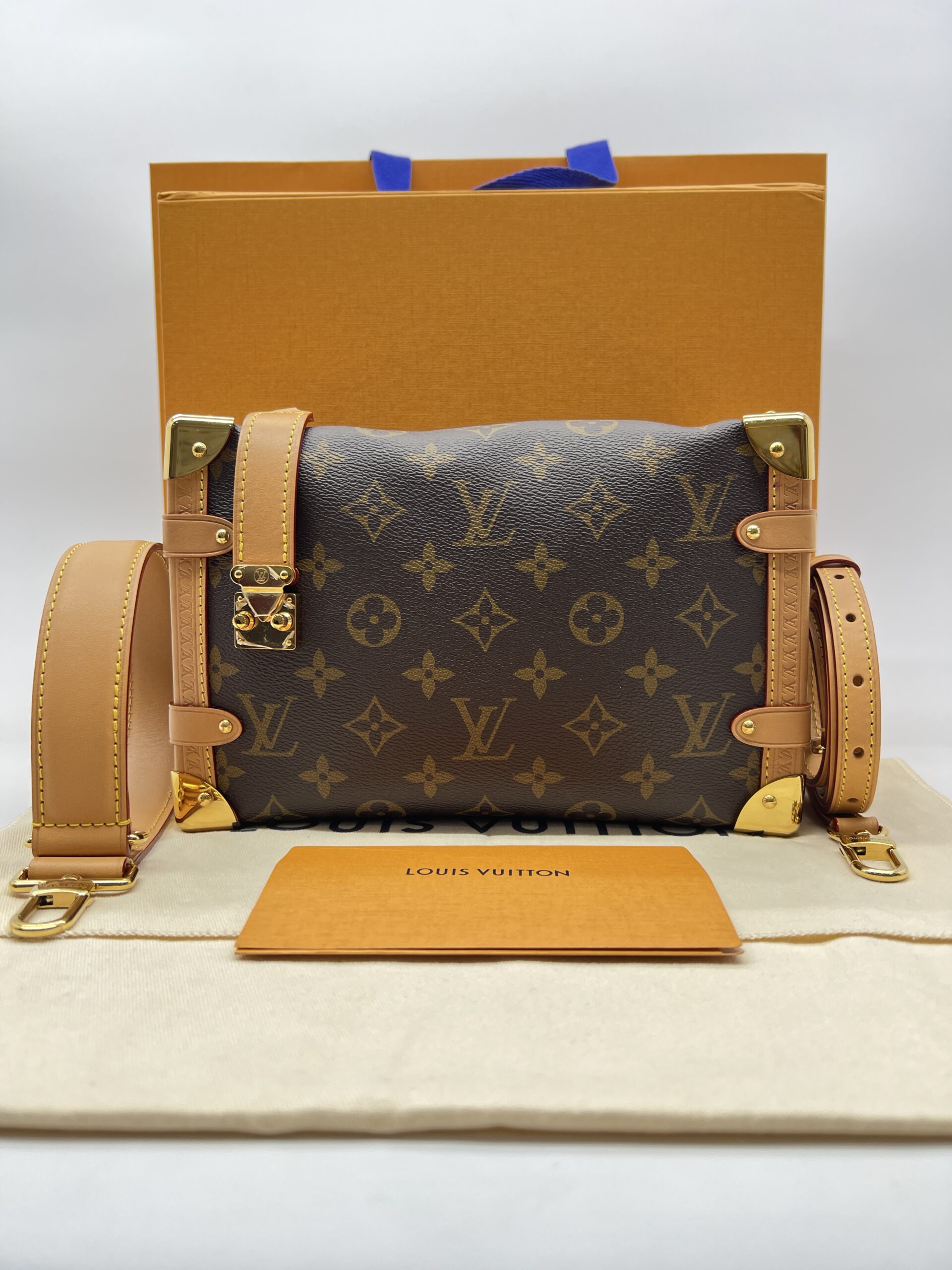Louis Vuitton Side Trunk MM Monogram GHW