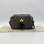 Louis Vuitton Saintonge Monogram Black GHW