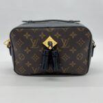 Louis Vuitton Saintonge Monogram Black GHW
