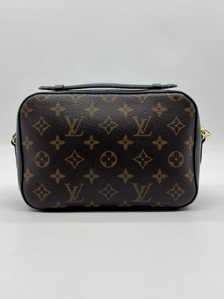 Louis Vuitton Saintonge Monogram Black GHW