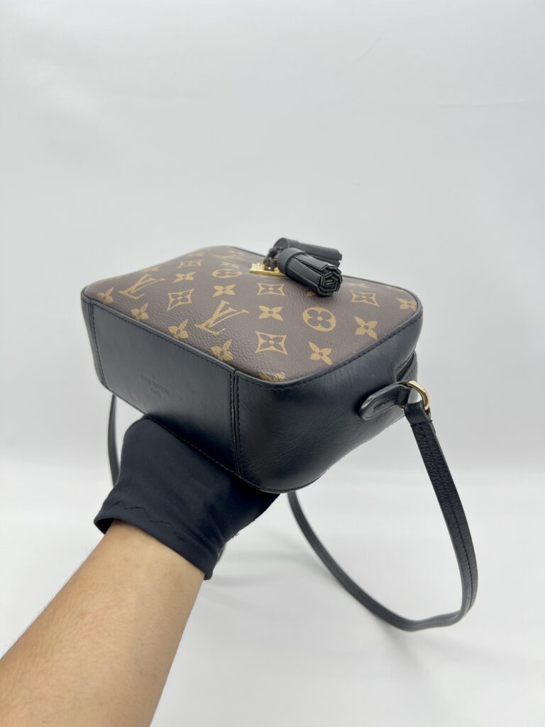 Louis Vuitton Saintonge Monogram Black GHW