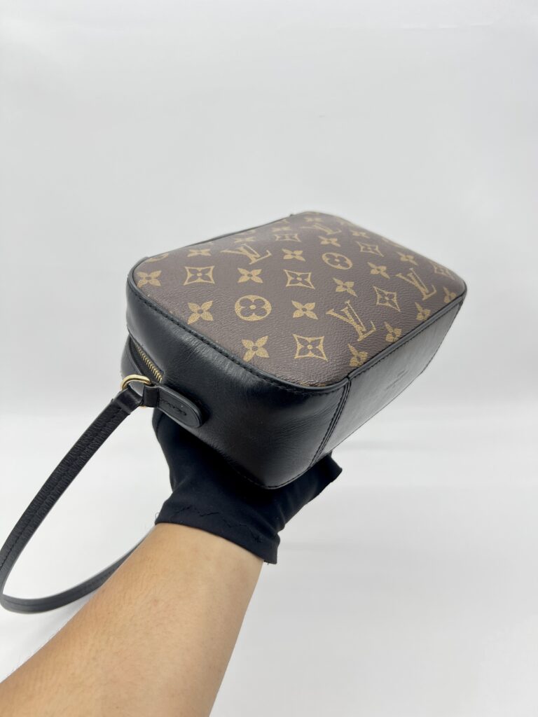 Louis Vuitton Saintonge Monogram Black GHW