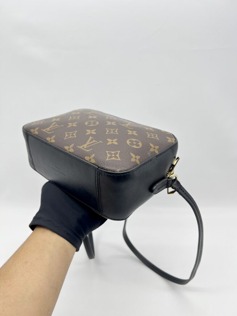 Louis Vuitton Saintonge Monogram Black GHW