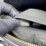 Louis Vuitton Saintonge Monogram Black GHW