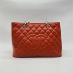 Chanel GST Caviar Orange SHW