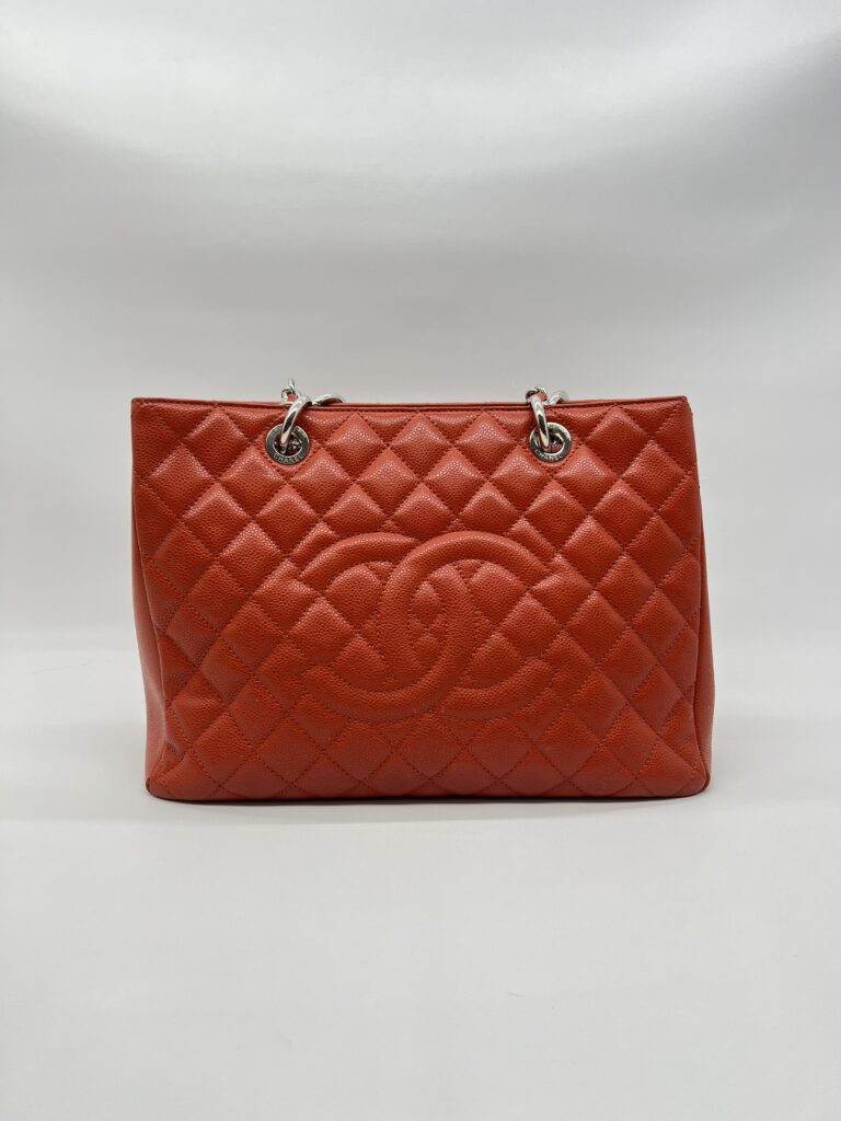 Chanel GST Caviar Orange SHW