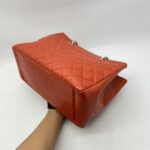 Chanel GST Caviar Orange SHW