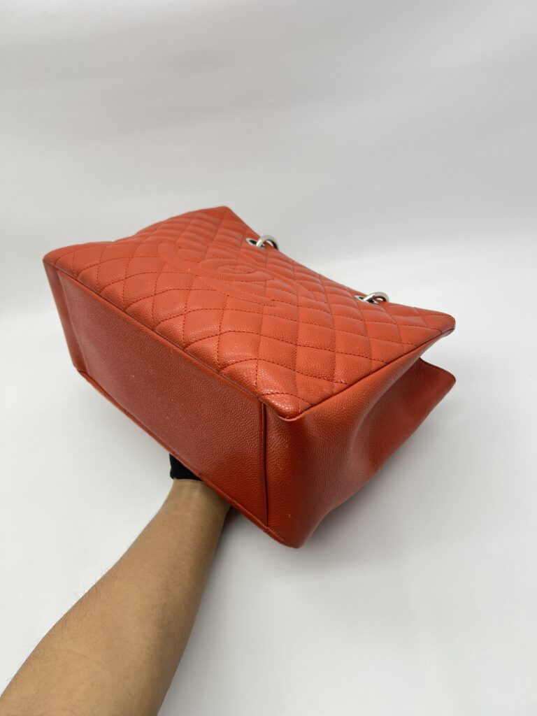 Chanel GST Caviar Orange SHW