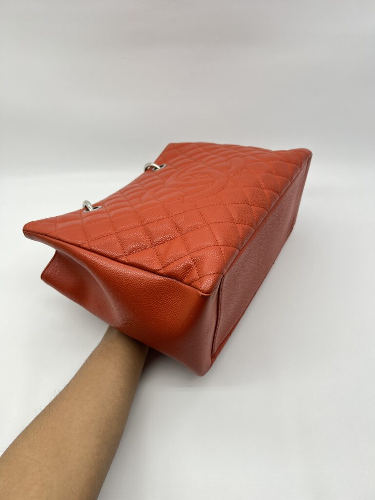 Chanel GST Caviar Orange SHW