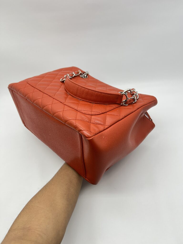 Chanel GST Caviar Orange SHW
