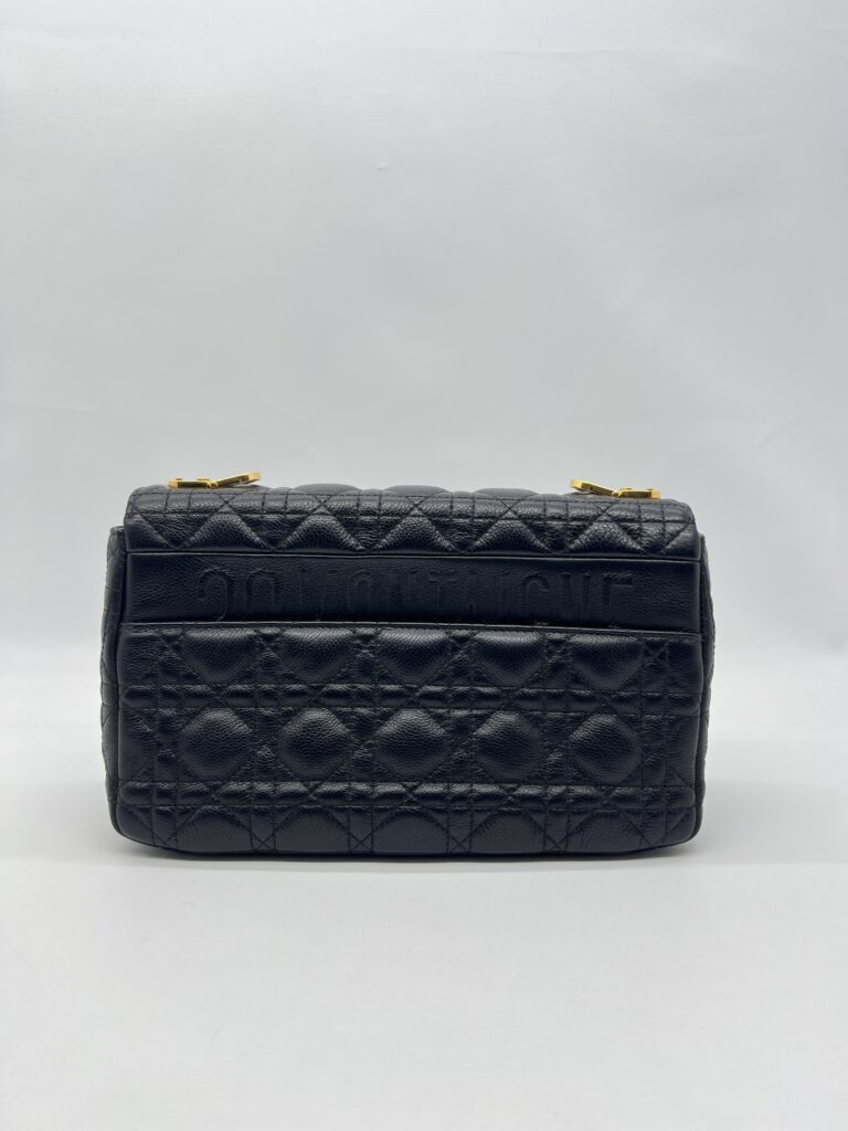 Dior Medium Caro Black GHW