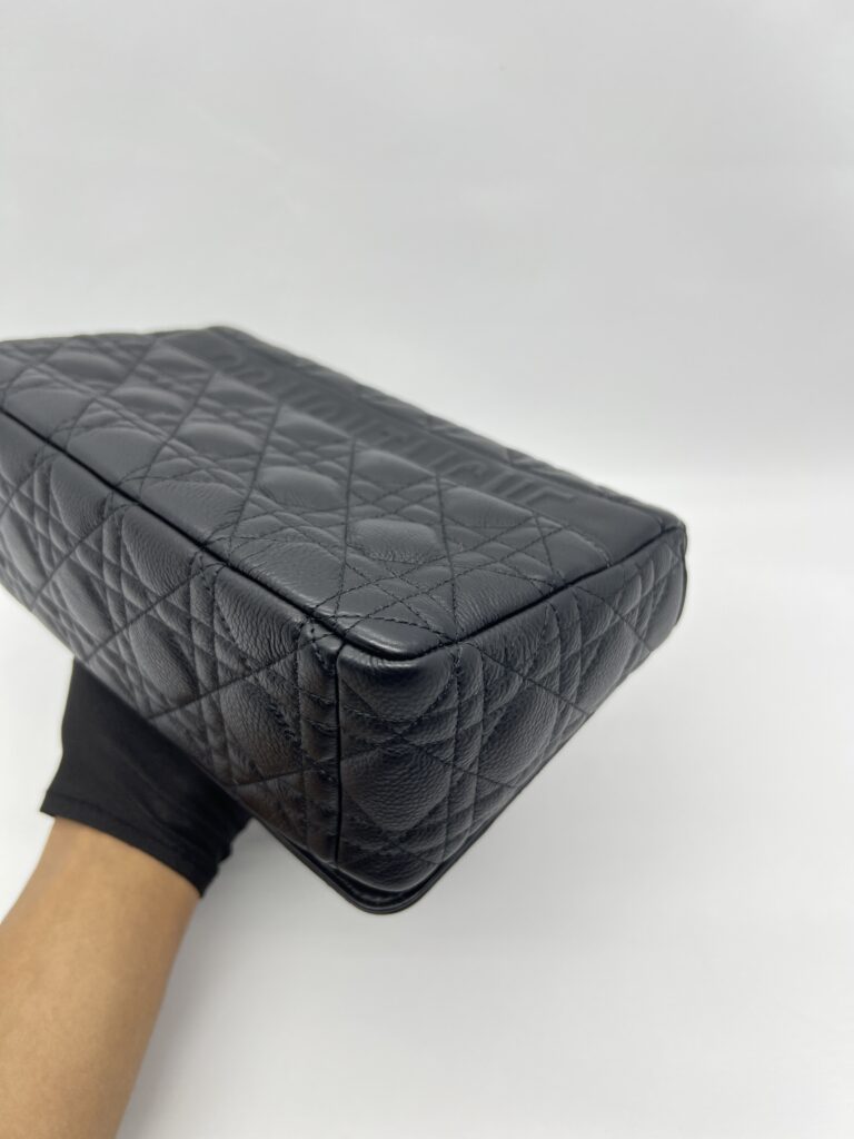 Dior Medium Caro Black GHW