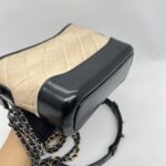 Chanel Gabrielle Small Beige Black