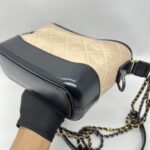 Chanel Gabrielle Small Beige Black