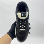 Dior B27 Uptown Low-Top Oblique White Black