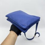 Prada Vitello Phenix Blue GHW