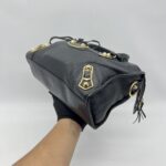 Balenciaga City Small Edge Chevre Black GHW
