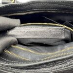 Balenciaga City Small Edge Chevre Black GHW