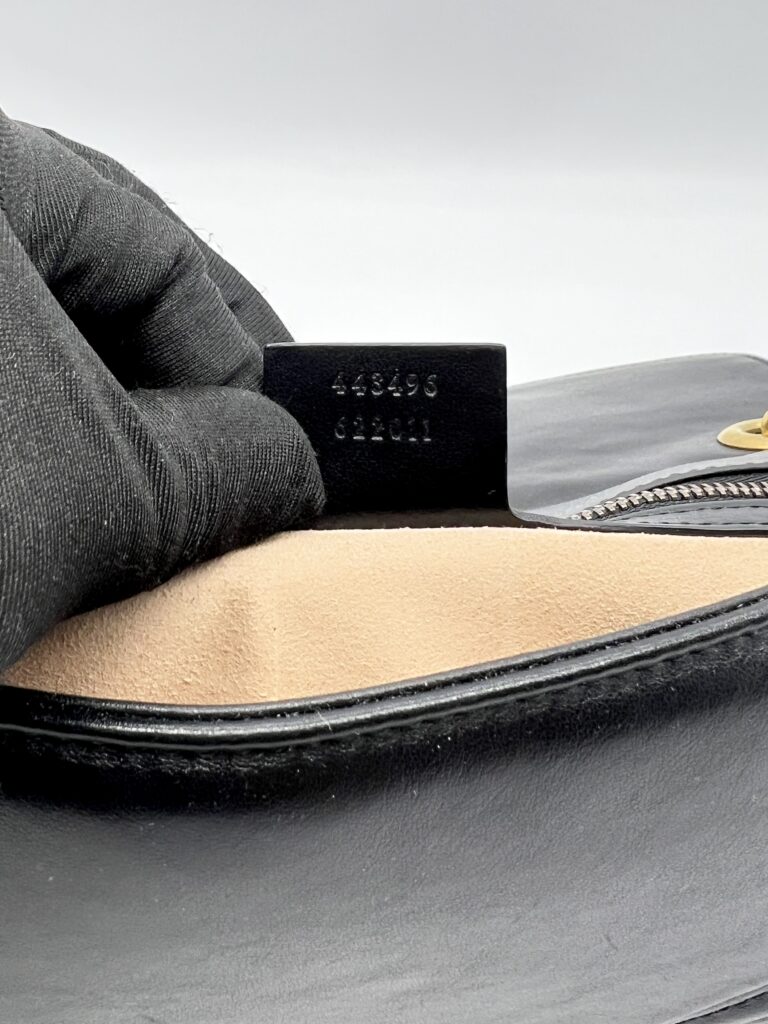 Gucci GG Marmont Medium Matelasse Black GHW