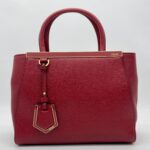 Fendi Petite 2 Jours Red GHW