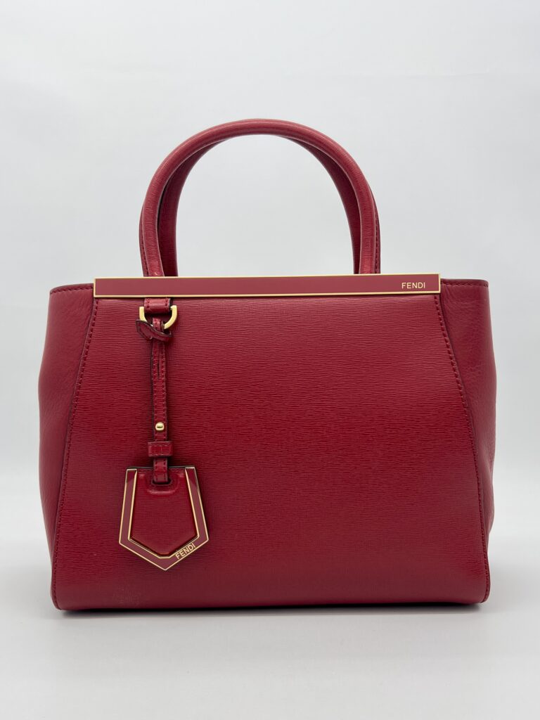 Fendi Petite 2 Jours Red GHW