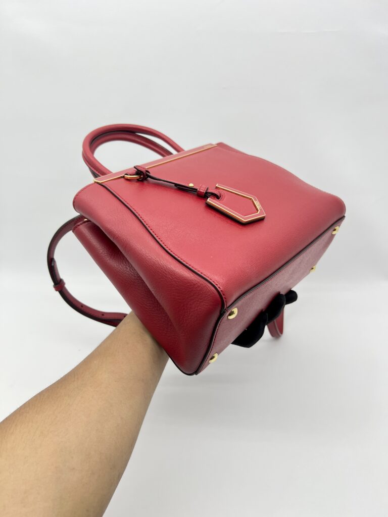 Fendi Petite 2 Jours Red GHW