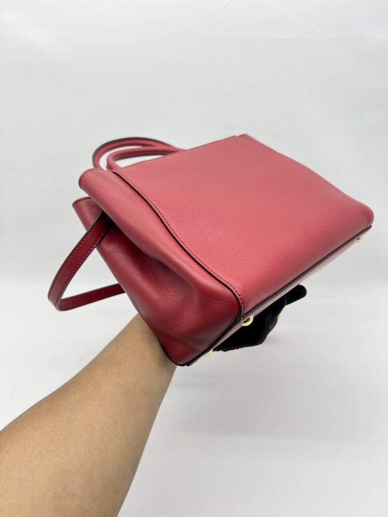 Fendi Petite 2 Jours Red GHW