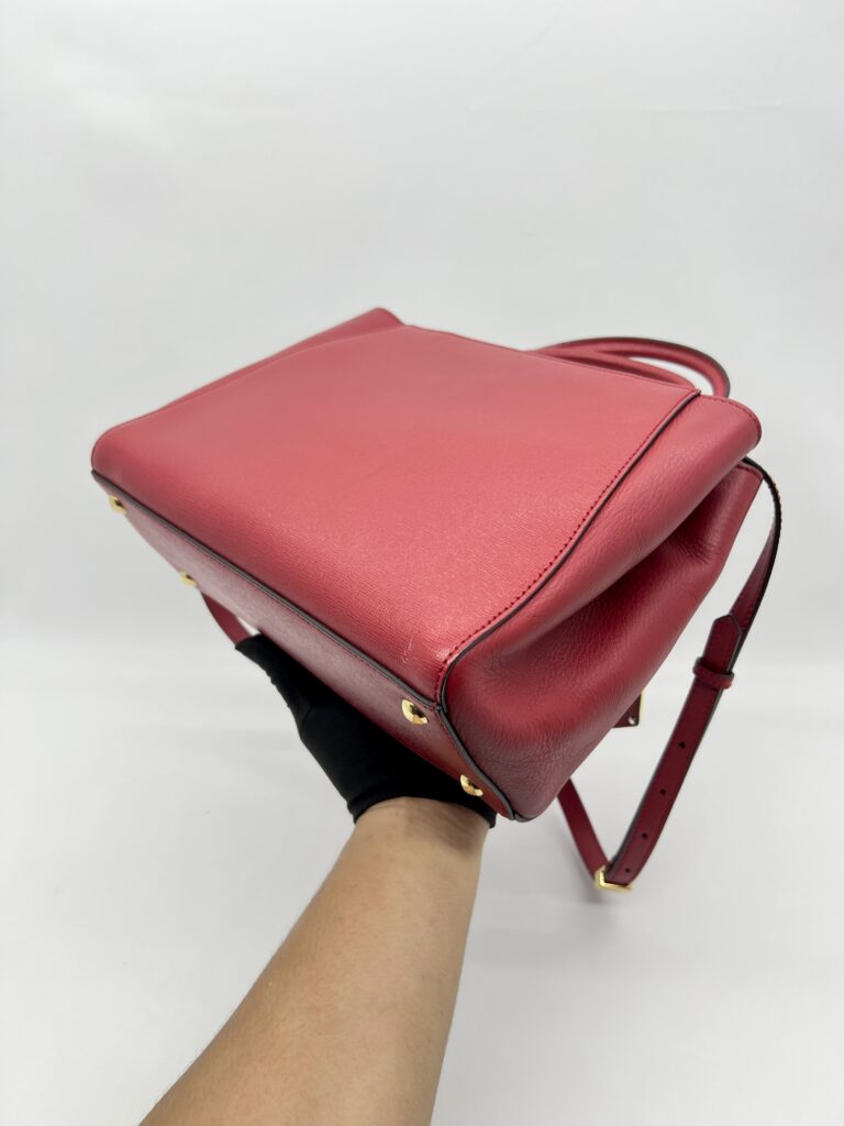 Fendi Petite 2 Jours Red GHW