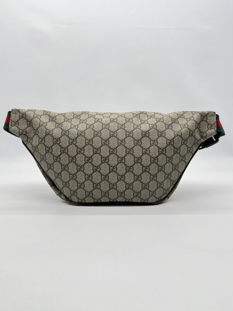 Gucci Courrier Belt Bag GG Supreme Beige New Acero GHW