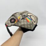 Gucci Courrier Belt Bag GG Supreme Beige New Acero GHW
