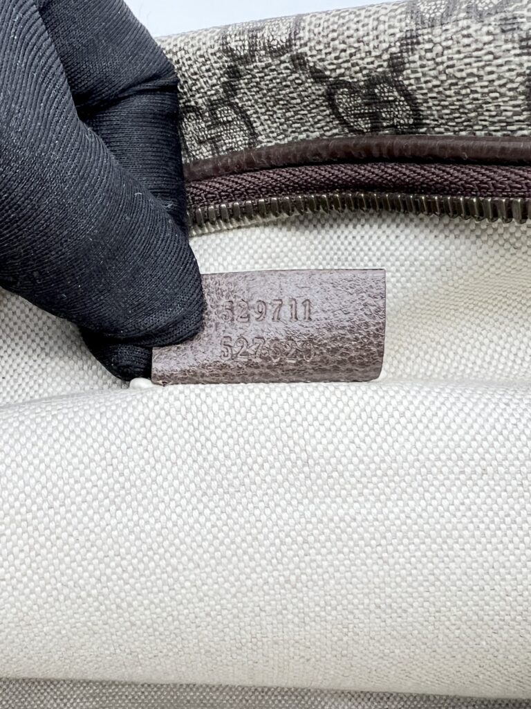 Gucci Courrier Belt Bag GG Supreme Beige New Acero GHW