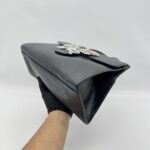 Gucci Medium Linea Totem Tote Black Web Stripe GHW