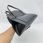 Gucci Medium Linea Totem Tote Black Web Stripe GHW