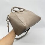 Givenchy Small Antigona Grained Taupe SHW