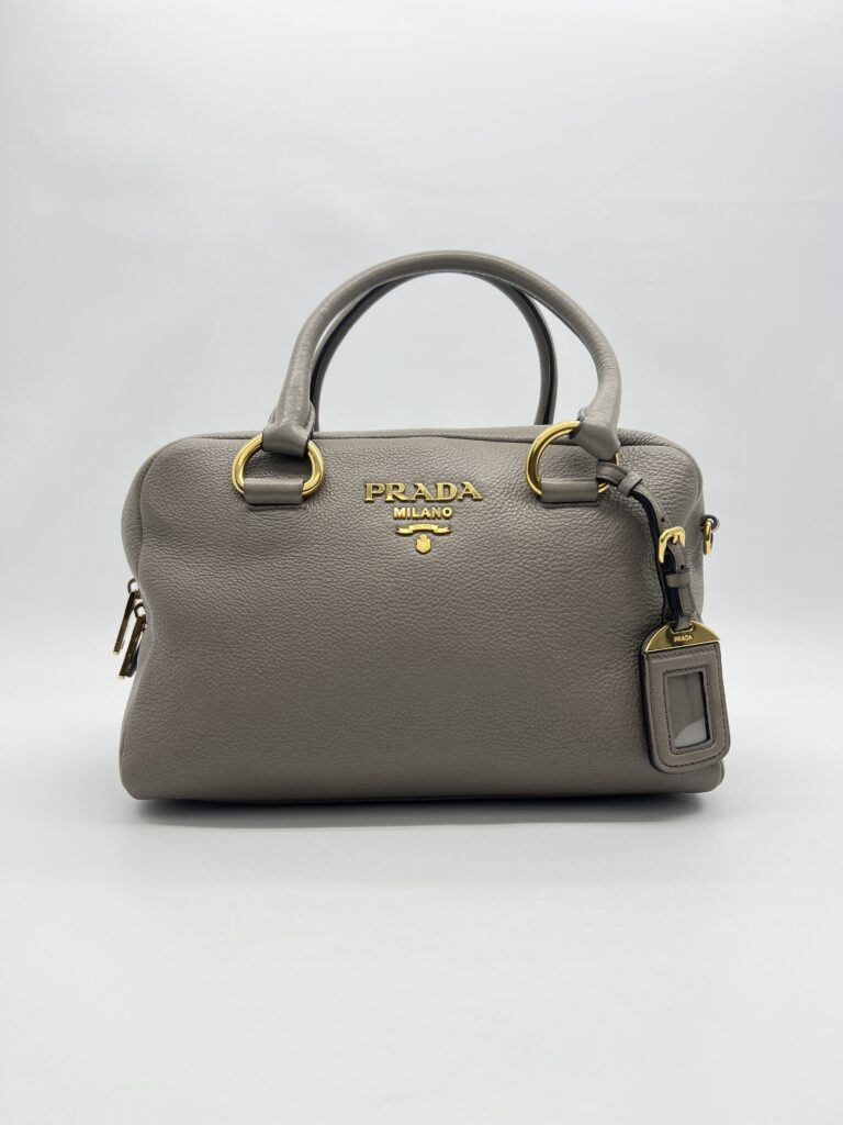 Prada Vitello Phenix Bauletto Argilla
