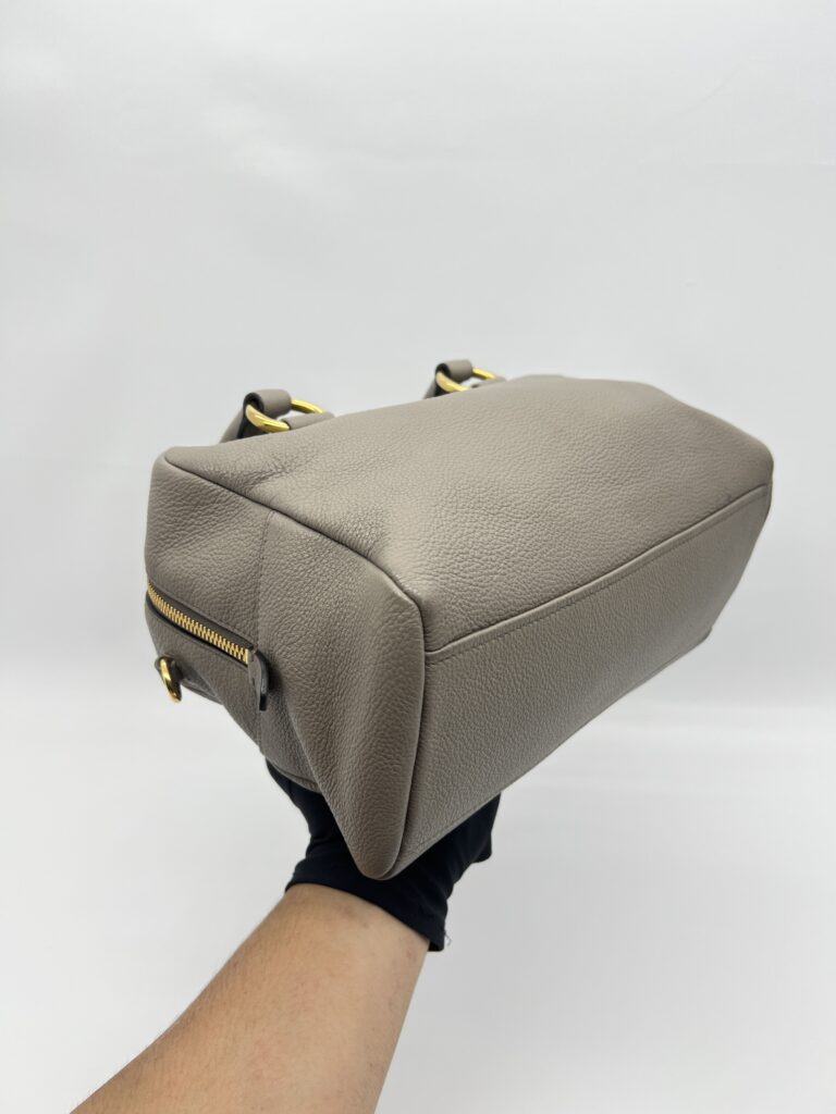 Prada Vitello Phenix Bauletto Argilla