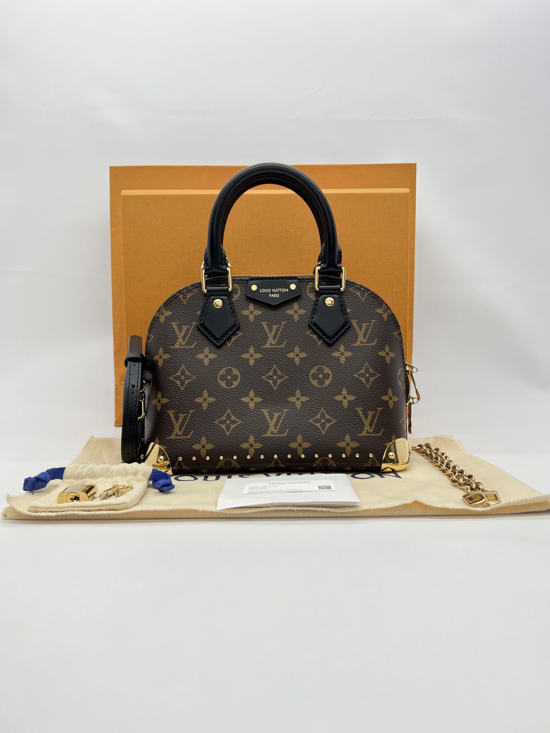 Louis Vuitton Alma Trunk BB Monogram GHW