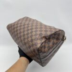 Louis Vuitton Speedy Bandou 30 Damier Ebene GHW