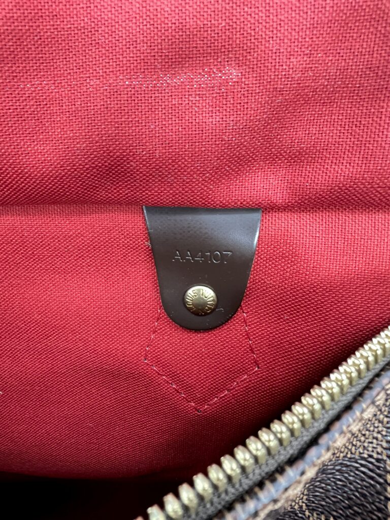 Louis Vuitton Speedy Bandou 30 Damier Ebene GHW