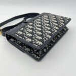 Dior 30 Montaigne Canvas Blue Oblique GHW