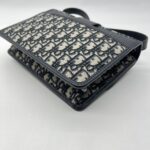 Dior 30 Montaigne Canvas Blue Oblique GHW